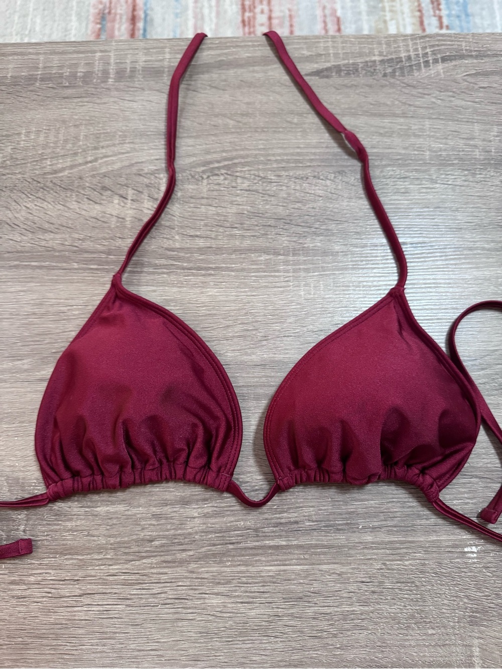 Abercrombie Halter Triangle Bikini Top
